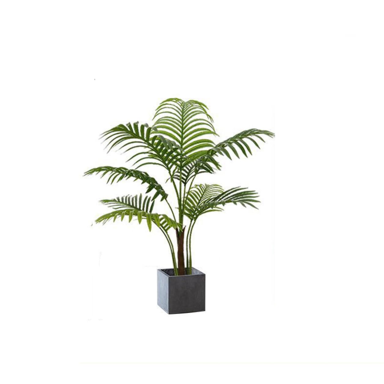 Amazon｜HGJH 人工観葉植物 フェイクグリーン ヤシ 大型 110cm